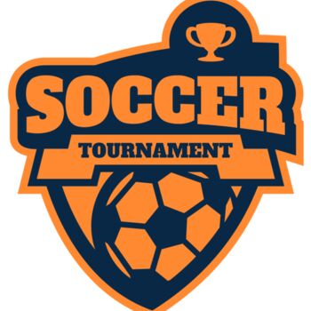 Soccer Tournament league logo template Thumbnail