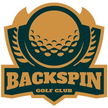 Backspin Golf club logo template Thumbnail