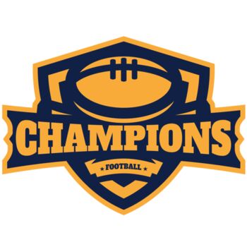Champions Football logo template Thumbnail