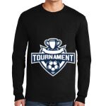 Ultra Cotton ® 100% US Cotton Long Sleeve T Shirt with Pocket Thumbnail