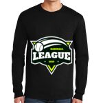 Ultra Cotton ® 100% US Cotton Long Sleeve T Shirt with Pocket Thumbnail
