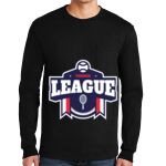 Ultra Cotton ® 100% US Cotton Long Sleeve T Shirt with Pocket Thumbnail