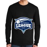 Ultra Cotton ® 100% US Cotton Long Sleeve T Shirt with Pocket Thumbnail