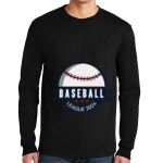 Ultra Cotton ® 100% US Cotton Long Sleeve T Shirt with Pocket Thumbnail