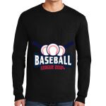 Ultra Cotton ® 100% US Cotton Long Sleeve T Shirt with Pocket Thumbnail