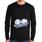 Ultra Cotton ® 100% US Cotton Long Sleeve T Shirt with Pocket Thumbnail