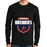 Ultra Cotton ® 100% US Cotton Long Sleeve T Shirt with Pocket Thumbnail