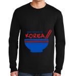Ultra Cotton ® 100% US Cotton Long Sleeve T Shirt with Pocket Thumbnail