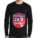 Ultra Cotton ® 100% US Cotton Long Sleeve T Shirt with Pocket Thumbnail