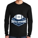 Ultra Cotton ® 100% US Cotton Long Sleeve T Shirt with Pocket Thumbnail