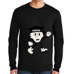 Ultra Cotton ® 100% US Cotton Long Sleeve T Shirt with Pocket Thumbnail