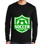 Ultra Cotton ® 100% US Cotton Long Sleeve T Shirt with Pocket Thumbnail