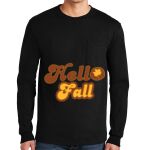 Ultra Cotton ® 100% US Cotton Long Sleeve T Shirt with Pocket Thumbnail