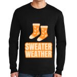 Ultra Cotton ® 100% US Cotton Long Sleeve T Shirt with Pocket Thumbnail