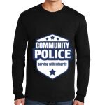 Ultra Cotton ® 100% US Cotton Long Sleeve T Shirt with Pocket Thumbnail