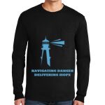 Ultra Cotton ® 100% US Cotton Long Sleeve T Shirt with Pocket Thumbnail