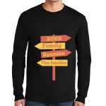 Ultra Cotton ® 100% US Cotton Long Sleeve T Shirt with Pocket Thumbnail