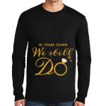 Ultra Cotton ® 100% US Cotton Long Sleeve T Shirt with Pocket Thumbnail