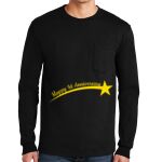 Ultra Cotton ® 100% US Cotton Long Sleeve T Shirt with Pocket Thumbnail
