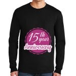 Ultra Cotton ® 100% US Cotton Long Sleeve T Shirt with Pocket Thumbnail