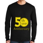 Ultra Cotton ® 100% US Cotton Long Sleeve T Shirt with Pocket Thumbnail