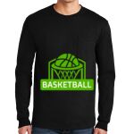 Ultra Cotton ® 100% US Cotton Long Sleeve T Shirt with Pocket Thumbnail