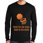Ultra Cotton ® 100% US Cotton Long Sleeve T Shirt with Pocket Thumbnail