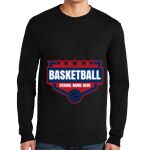 Ultra Cotton ® 100% US Cotton Long Sleeve T Shirt with Pocket Thumbnail