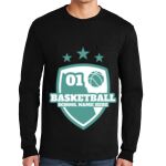 Ultra Cotton ® 100% US Cotton Long Sleeve T Shirt with Pocket Thumbnail