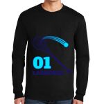 Ultra Cotton ® 100% US Cotton Long Sleeve T Shirt with Pocket Thumbnail