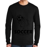 Ultra Cotton ® 100% US Cotton Long Sleeve T Shirt with Pocket Thumbnail