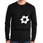 Ultra Cotton ® 100% US Cotton Long Sleeve T Shirt with Pocket Thumbnail