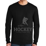 Ultra Cotton ® 100% US Cotton Long Sleeve T Shirt with Pocket Thumbnail