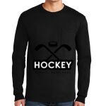 Ultra Cotton ® 100% US Cotton Long Sleeve T Shirt with Pocket Thumbnail