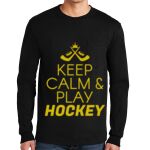 Ultra Cotton ® 100% US Cotton Long Sleeve T Shirt with Pocket Thumbnail