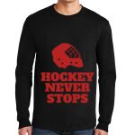 Ultra Cotton ® 100% US Cotton Long Sleeve T Shirt with Pocket Thumbnail