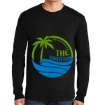 Ultra Cotton ® 100% US Cotton Long Sleeve T Shirt with Pocket Thumbnail