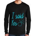 Ultra Cotton ® 100% US Cotton Long Sleeve T Shirt with Pocket Thumbnail