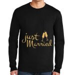 Ultra Cotton ® 100% US Cotton Long Sleeve T Shirt with Pocket Thumbnail