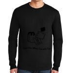 Ultra Cotton ® 100% US Cotton Long Sleeve T Shirt with Pocket Thumbnail