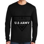 Ultra Cotton ® 100% US Cotton Long Sleeve T Shirt with Pocket Thumbnail