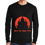 Ultra Cotton ® 100% US Cotton Long Sleeve T Shirt with Pocket Thumbnail